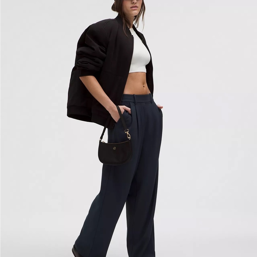 Lululemon Athletica - Dark Navy Wide Leg Trousers